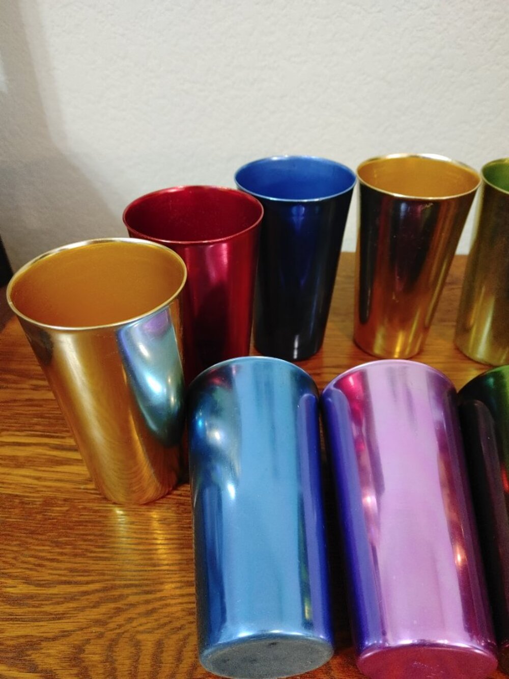 Set of 10 Bascal 5" aluminum tumblers - Picture 3 of 3